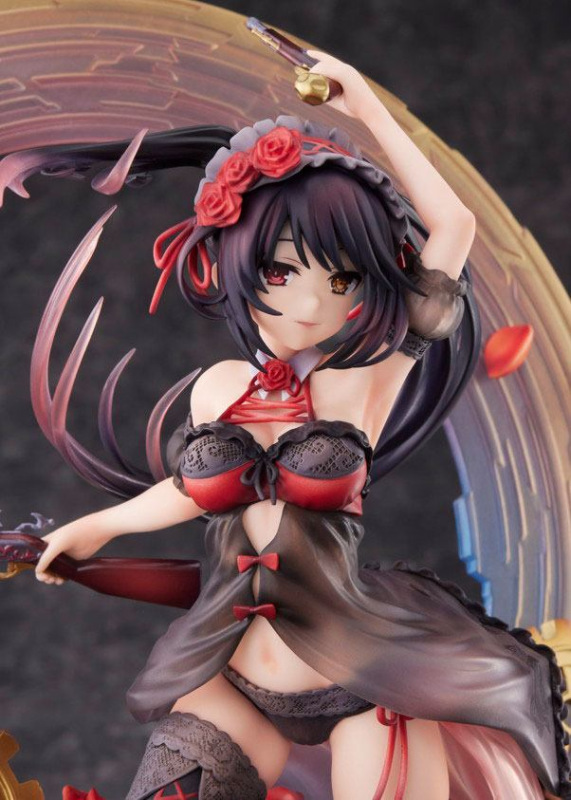 Date A Live IV PVC Statue 1/7 Kurumi Tokisaki Lingerie Swimwear Ver. 27 cm 7