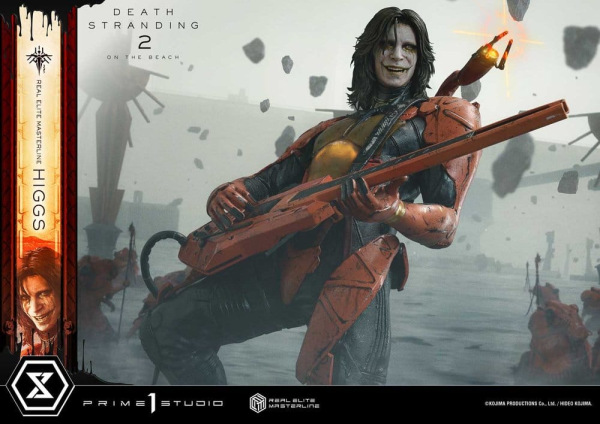 Death Stranding 2: On The Beach Real Elite Masterline Statue 1/3 Higgs Deluxe Version 81 cm 12