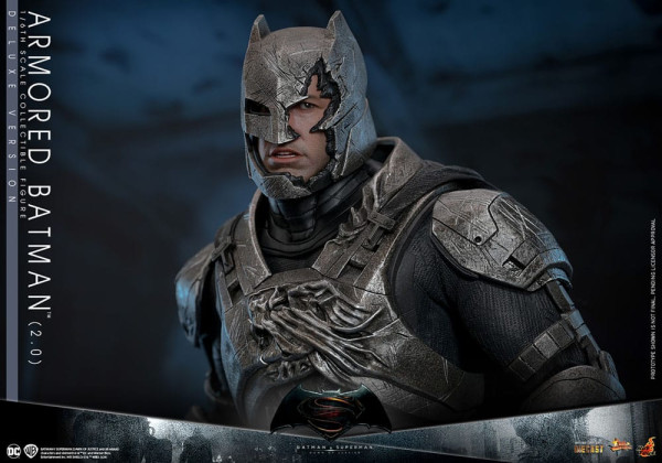 Batman v Superman: Dawn of Justice Movie Masterpiece Action Figure 1/6 Armored Batman 2.0 (Deluxe Ve 10