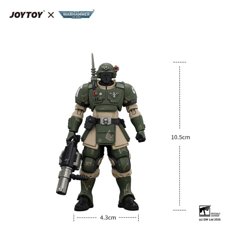 Warhammer Action Figure Astra Militarum Kasrkin 5 with Grenade Launcher 5