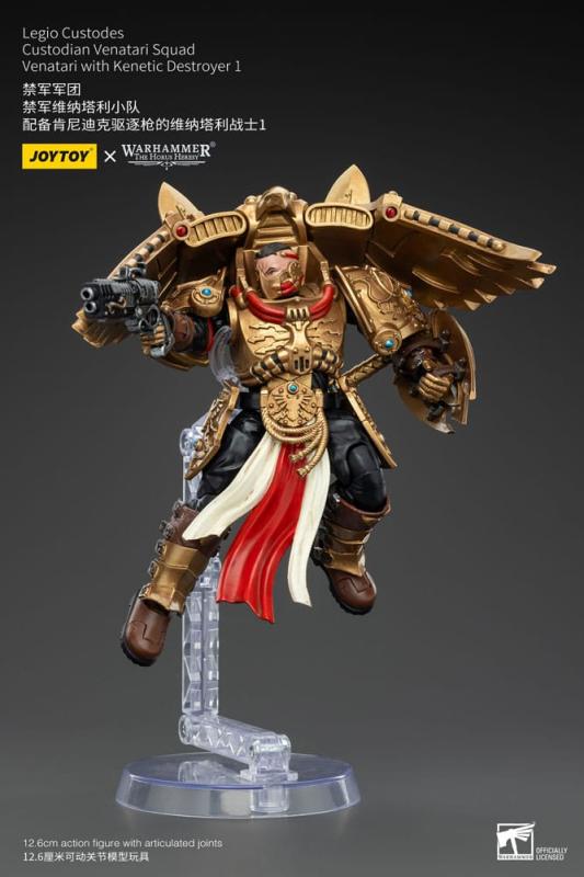 Warhammer The Horus Heresy Action Figure 1/18 Legio Custodes Custodian Venatari Squad Venatari with 6