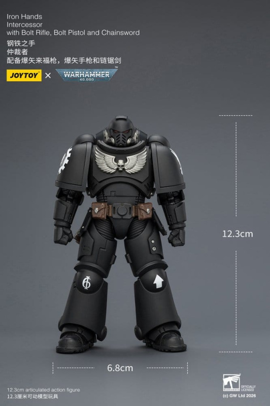 Warhammer 40,000 Action Figure Iron Hands Intercessor 12 cm 9