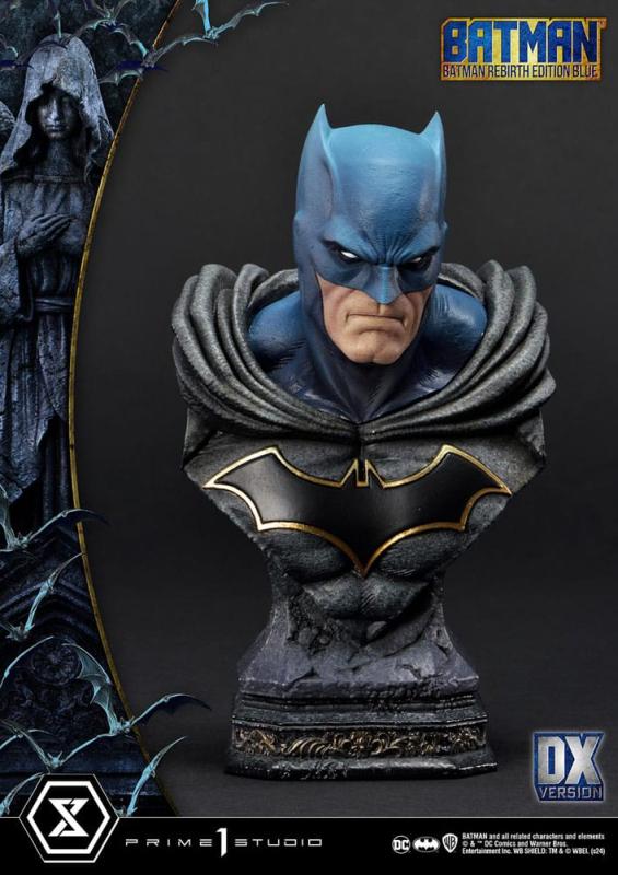 Batman Ultimate Premium Masterline Series Statue 1/4 Batman Rebirth Edition Blue Deluxe Bonus Versio