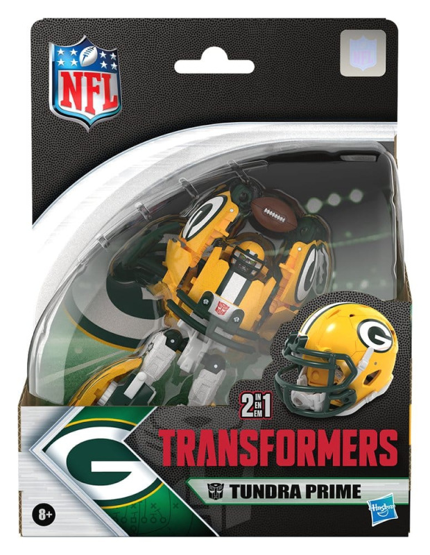 Transformers x NFL Action Figure Green Bay Packers: Tundra Prime 14 cm 12