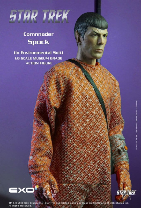 Star Trek: The Original Series Action Figure 1/6 Spock (in Environmental Suit) 30 cm 5