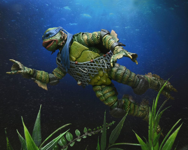 Universal Monsters/Teenage Mutant Ninja Turtles Action Figure Leonardo as the Creature 18 cm 1
