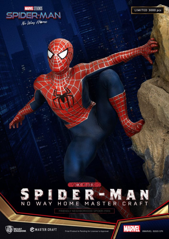 Spider-Man: No Way Home Master Craft Statue Friendly Neighborhood Spider-Man 36 cm 4