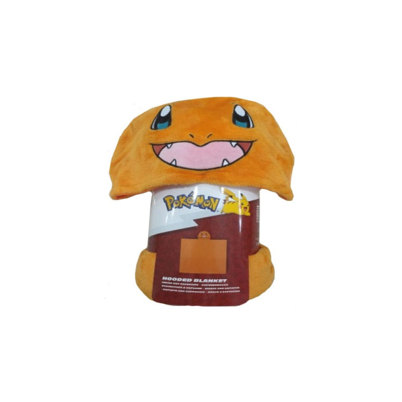 Pokémon Coral Hooded Blanket Charmander 120 x 150 cm 3