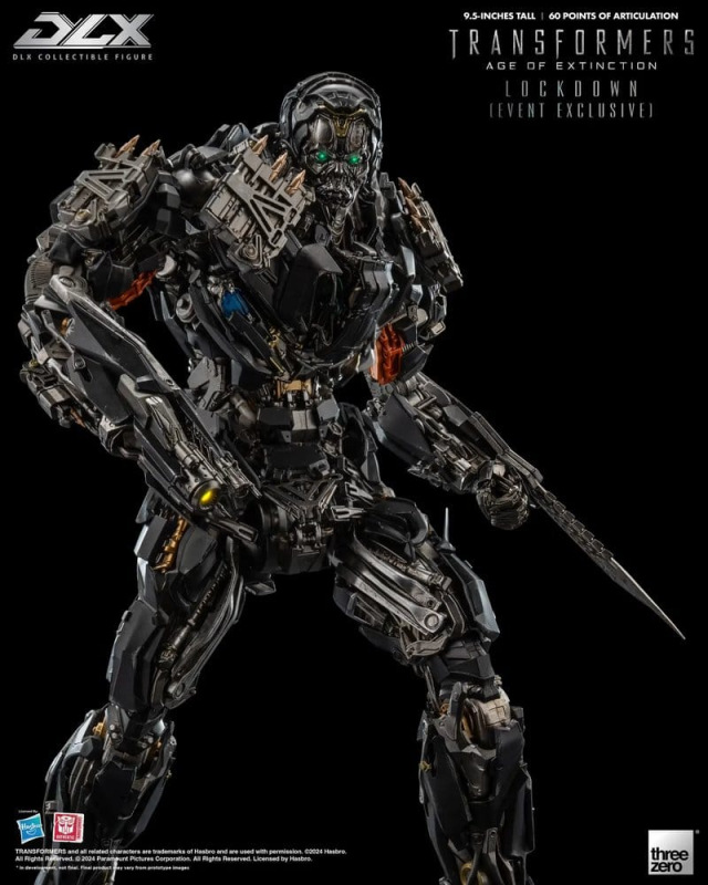 Transformers: Age of Extinction DLX Action Figure 1/6 Lockdown 24 cm heo Exclusive 3