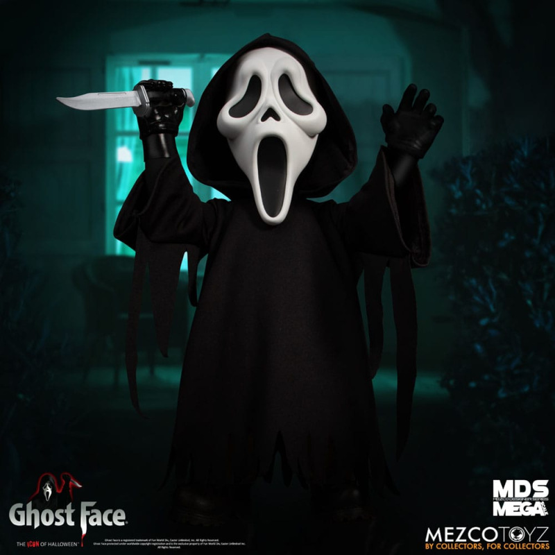 Ghost Face MDS Mega Scale Plush Doll Ghost Face 38 cm 4