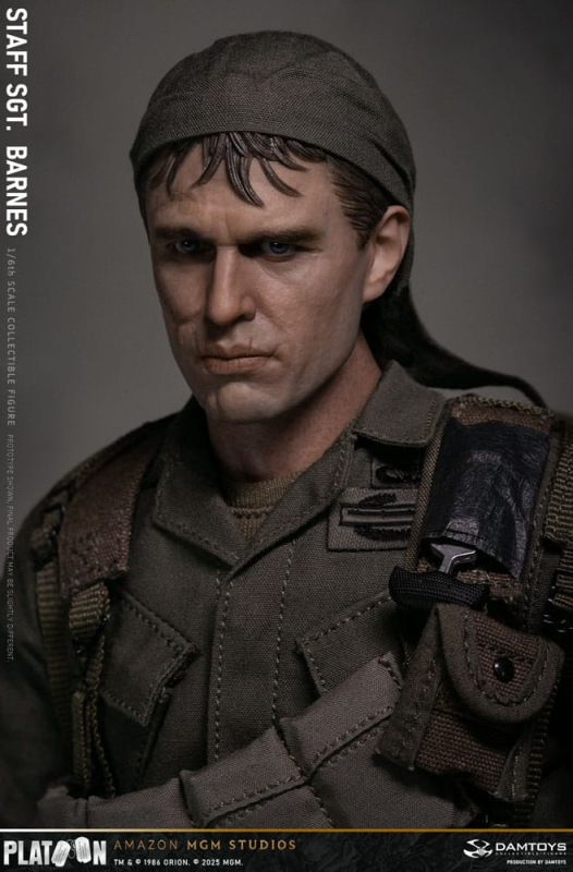 Platoon Action Figure 1/6 Staff Sergeant Barnes 30 cm 9
