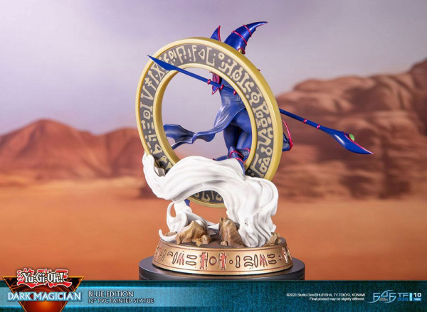 Yu-Gi-Oh! PVC Statue Dark Magician Blue Version 29 cm 4