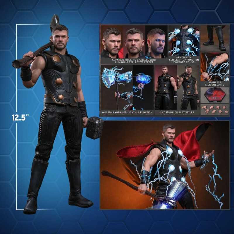 Avengers: Doomsday Movie Masterpiece Action Figure 1/6 Thor 32 cm 10