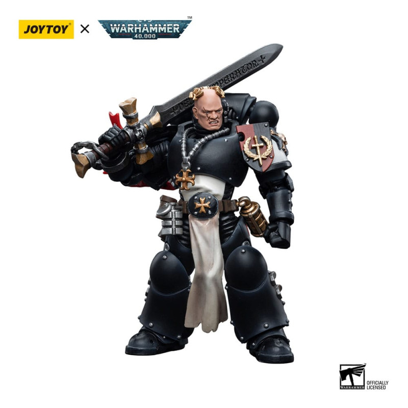 Warhammer 40k Action Figure 1/18 Black Templars Emperor's Champion Bayard's Revenge 12 cm 2
