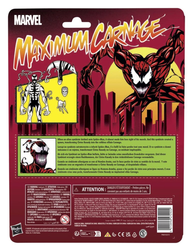 Maximum Carnage Marvel Legends Action Figure Carnage 15 cm 1