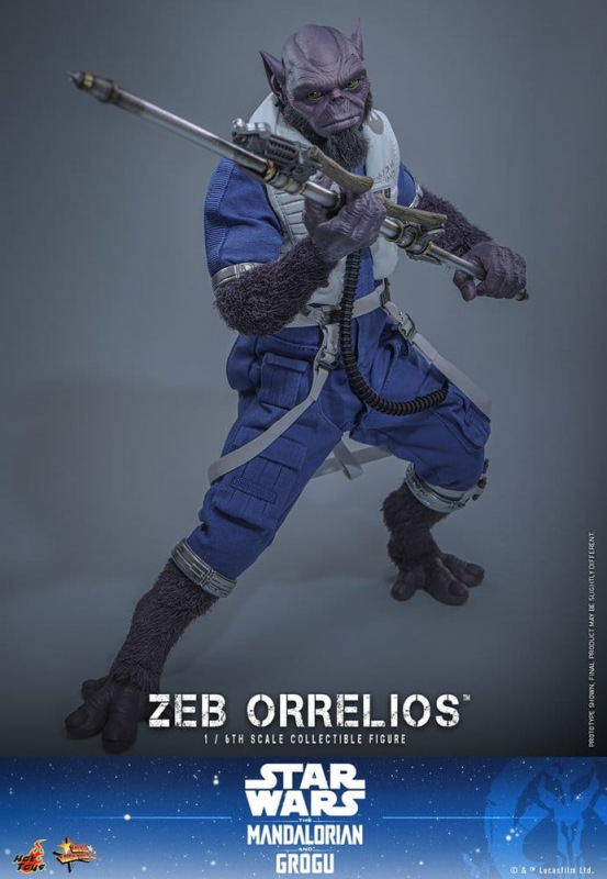 Star Wars Movie Masterpiece Action Figure 1/6 Zeb Orrelios 33 cm 4