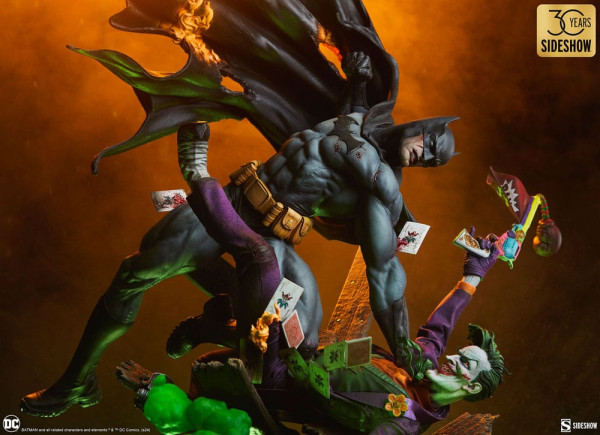 DC Comics Premium Format Statue Batman vs The Joker: Eternal Enemies 81 cm 3