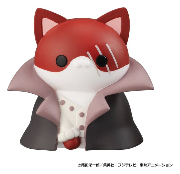 One Piece Mega Cat Project Mini Figures NyanPieceNyan! I'm gonna be king of Paw-rates!! Blind Box As 6