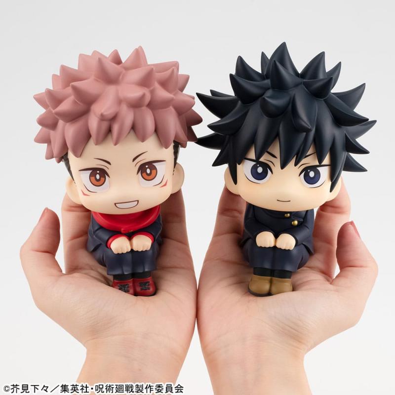 Jujutsu Kaisen Look Up PVC Statue Yuji Itadori Laugh Ver. & Megumi Fushiguro Smile Ver. 11 cm (with