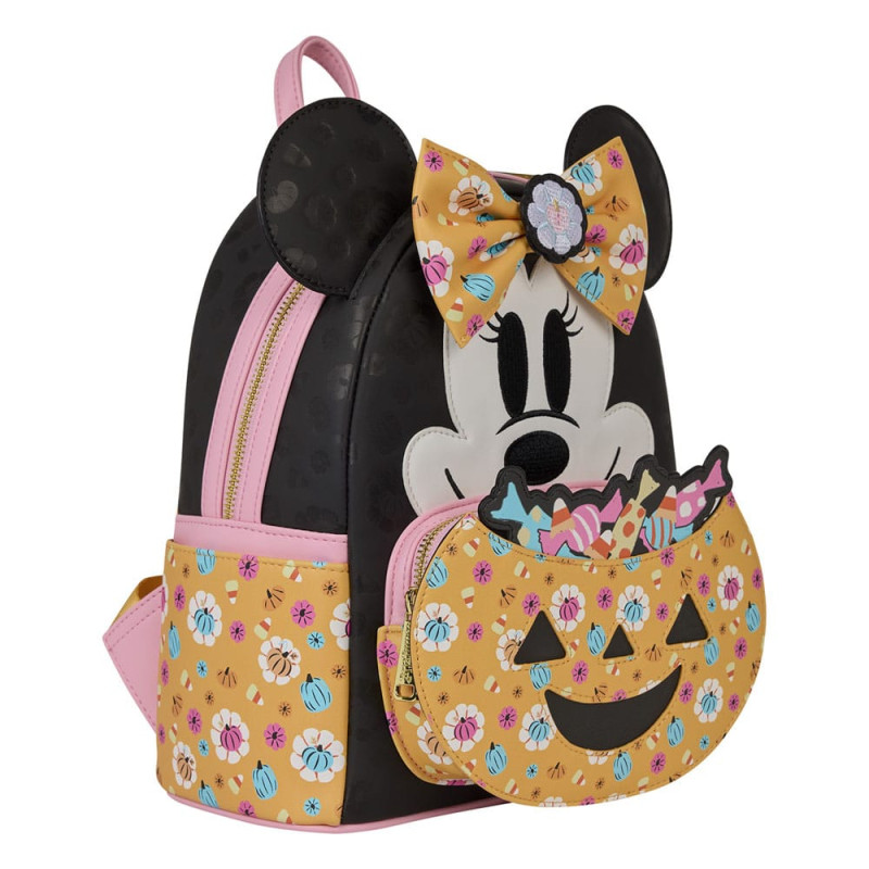 Disney by Loungefly Mini Backpack Minnie Mouse Pumpkin 2