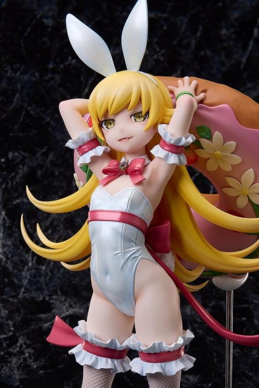 Monogatari Series PVC Statue 1/4 Shinobu Oshino White Bunny Ver. 35 cm 10