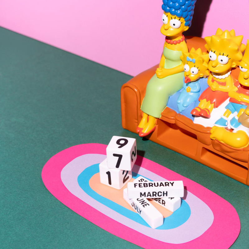 The Simpsons 3D perpetual Calendar 4