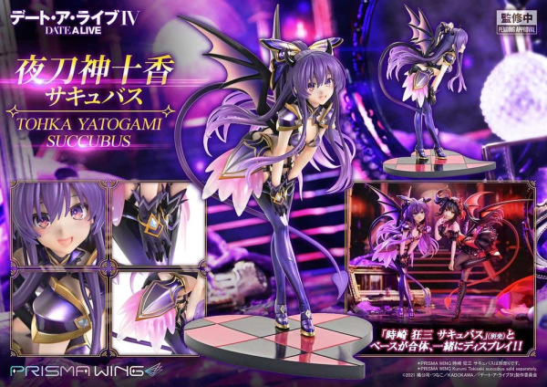 Date A Live Prisma Wing PVC Statue 1/7 Tohka Yatogami succubus 25 cm 5