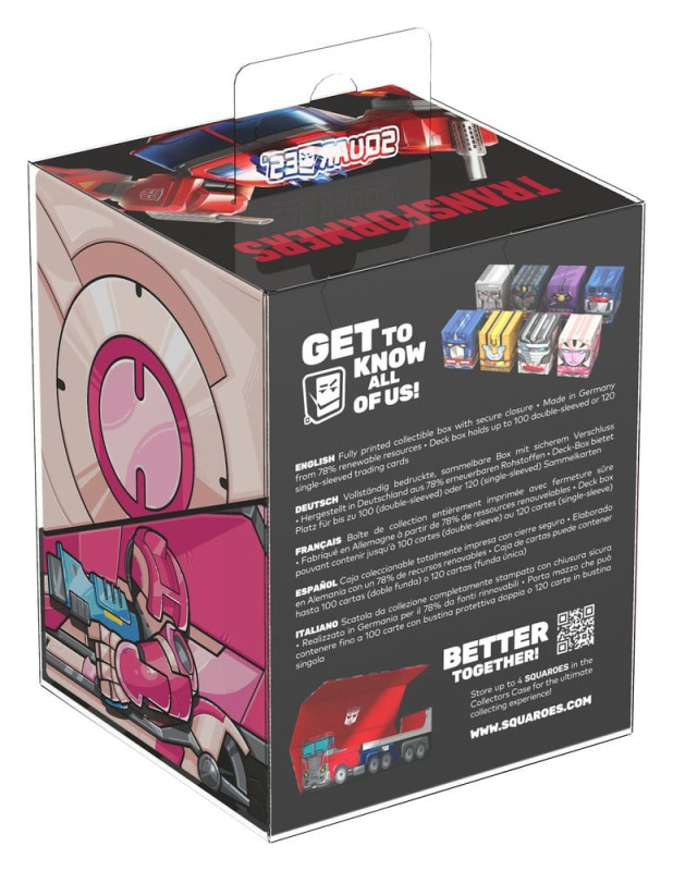 Squaroes Squaroe Transformers TR004 - Arcee 9