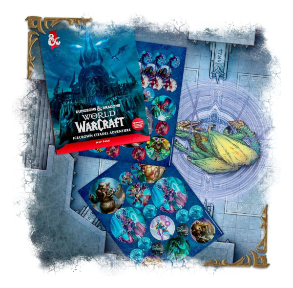 Dungeons & Dragons RPG World of Warcraft: Icecrown Citadel Adventure Map Pack *English Version* 6