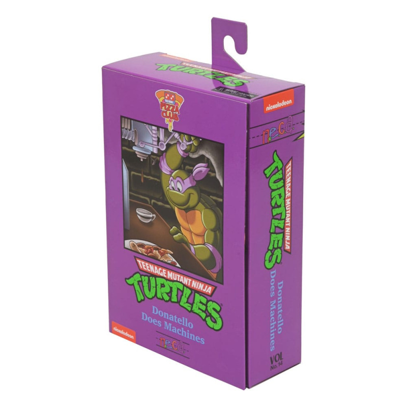 Teenage Mutant Ninja Turtles (1987 Cartoon) Action Figure Ultimate Donatello (VHS) 18 cm 1