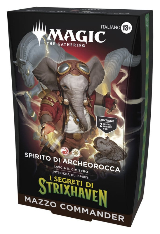 Magic the Gathering I Segreti di Strixhaven Commander Decks Case (5) italian 12