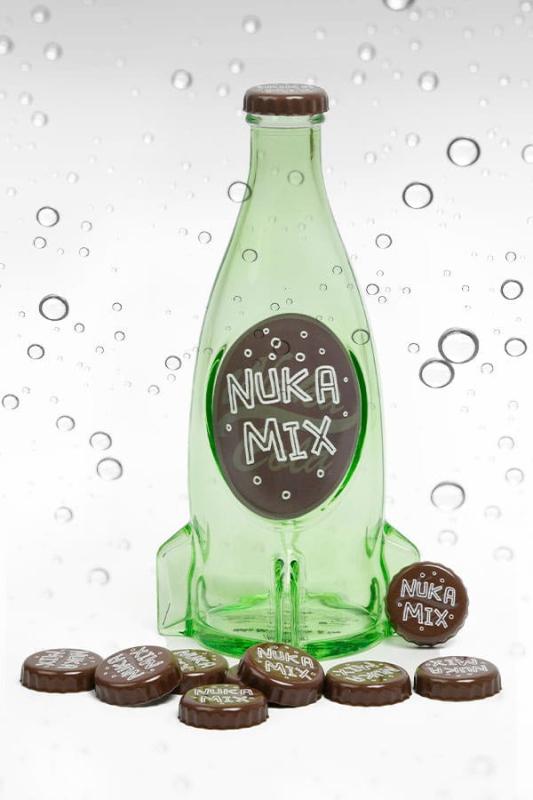 Fallout Botlle Series Glass Bottle & Cap Nuka Mix 1