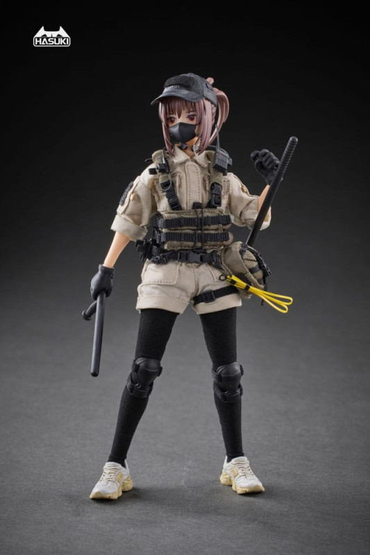 Pocket Art Action Action Figure 1/12 PA006 Reizei Hiyo the Security 15 cm 3