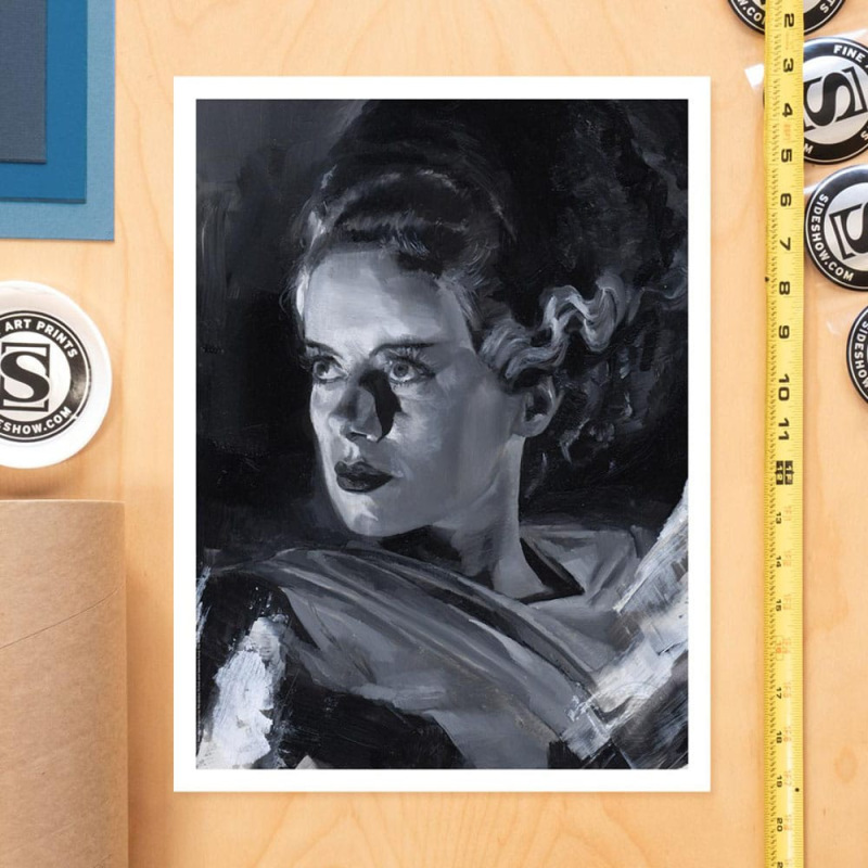 Bride of Frankenstein Art Print Bride of Frankenstein by Chris Valentine 41 x 31 cm - unframed 1