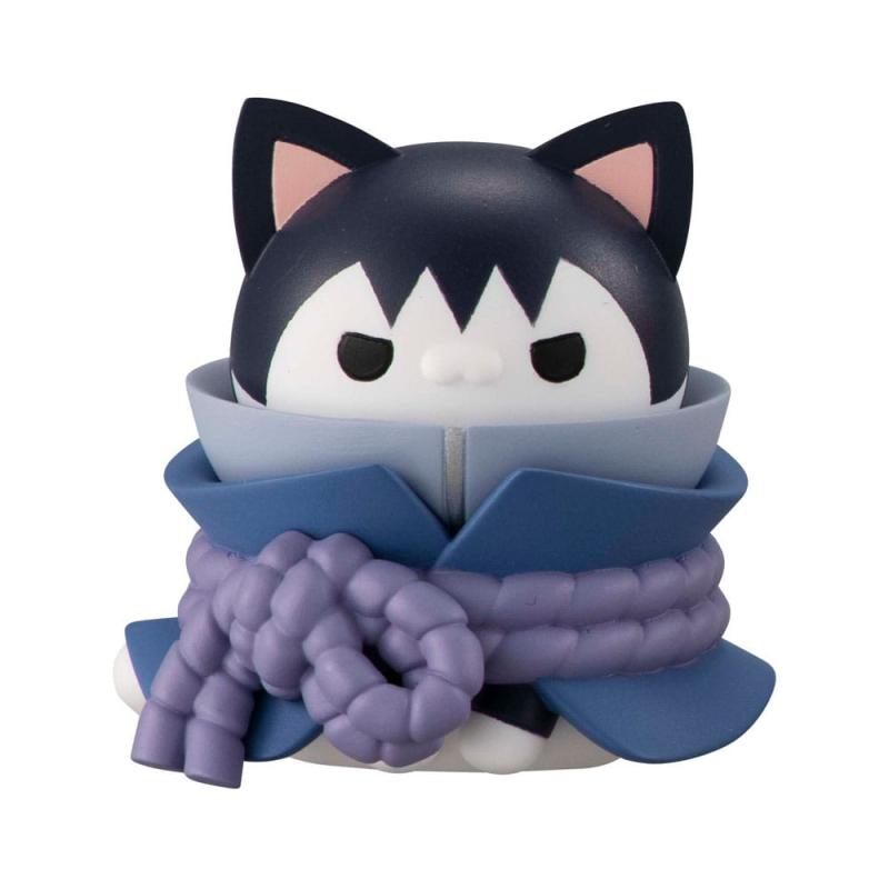 Naruto Shippuden Mega Cat Project Trading Figure 3 cm Nyaruto! Ver. Break out! Fourth Great Ninja Wa