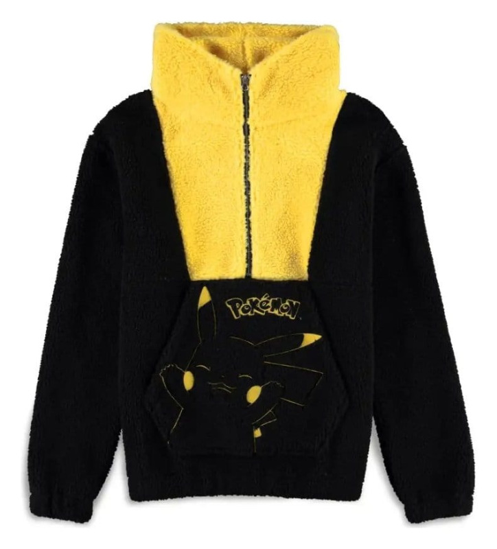 Pokémon Hooded Sweater Pikachu Sherpa Premium
