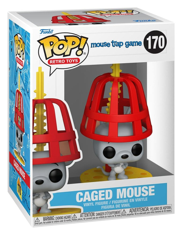Mouse Trap POP! Games Vinyl Figure Caged Mouse 9 cm 9 cm 1