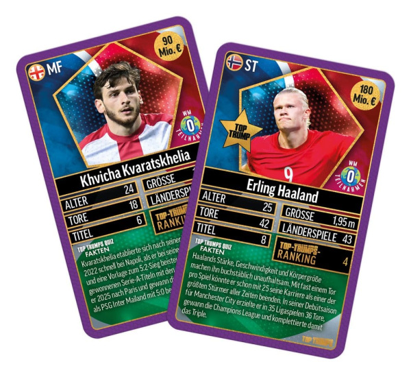 World Football Stars Card Game 200 Pack 4 *German Version* 5