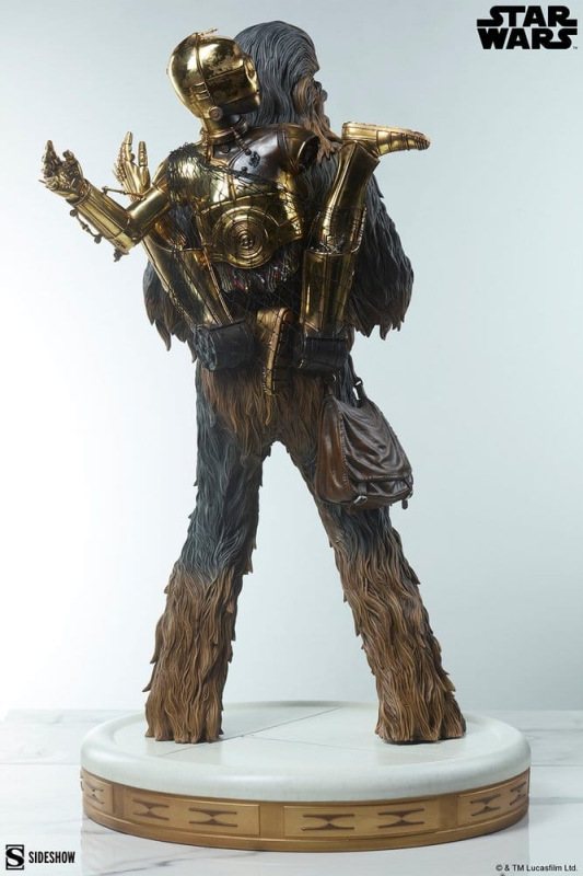 Star Wars Premium Format Figure Chewbacca and C-3PO 63 cm 10