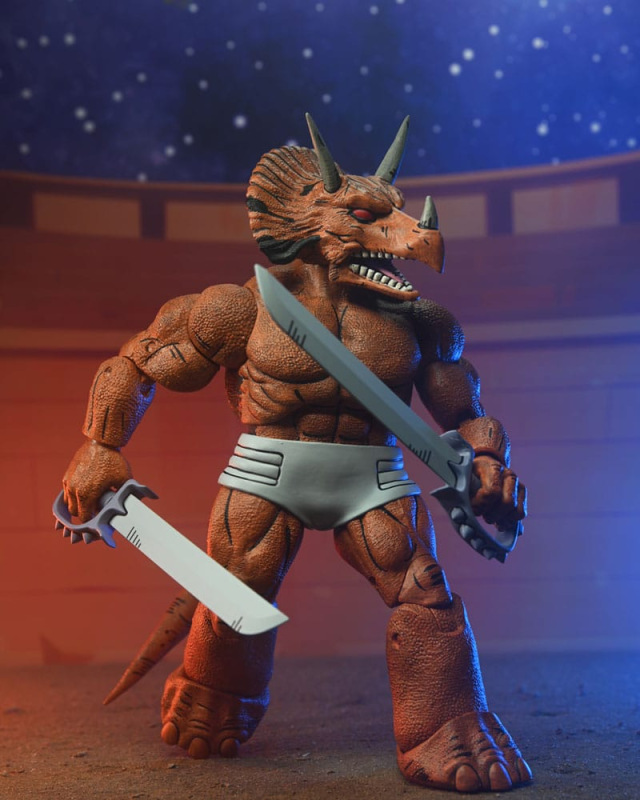Teenage Mutant Ninja Turtles (Mirage Comics) Action Figure Triceraton Gladiator 21 cm 14