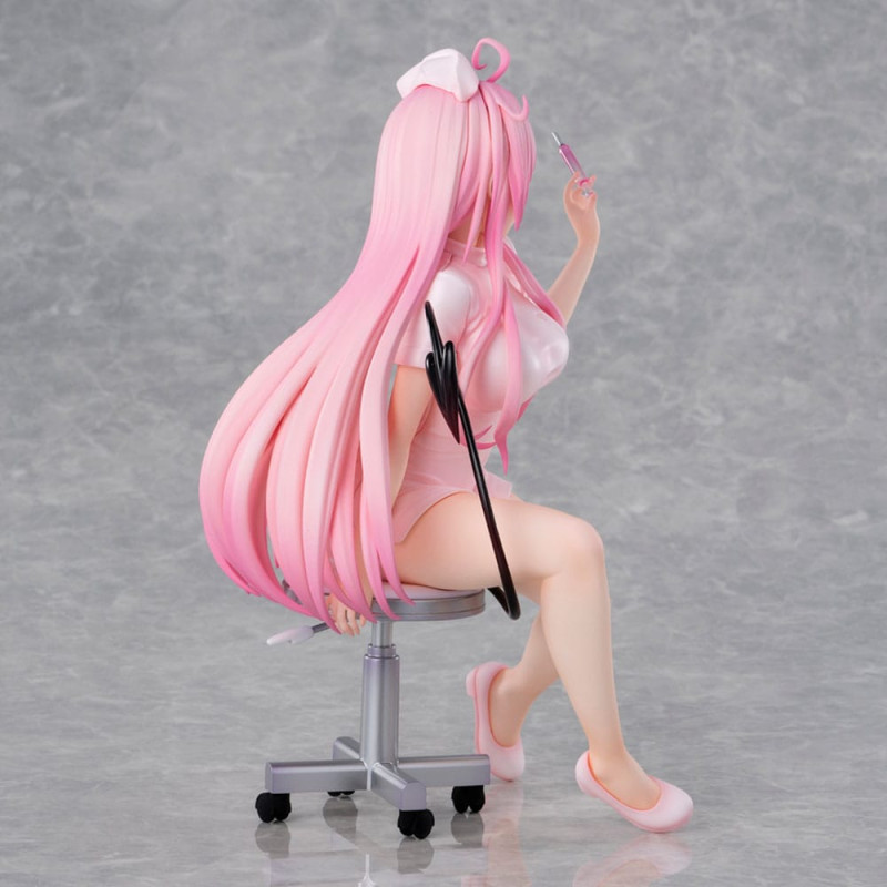 To Love-Ru Darkness Statue PVC Lara Satalin Deviluke Nurse Cos 26 cm 13