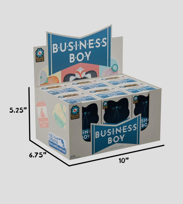 Business Boy Mini Figures S1 8 cm Blind Box Display (6) 10