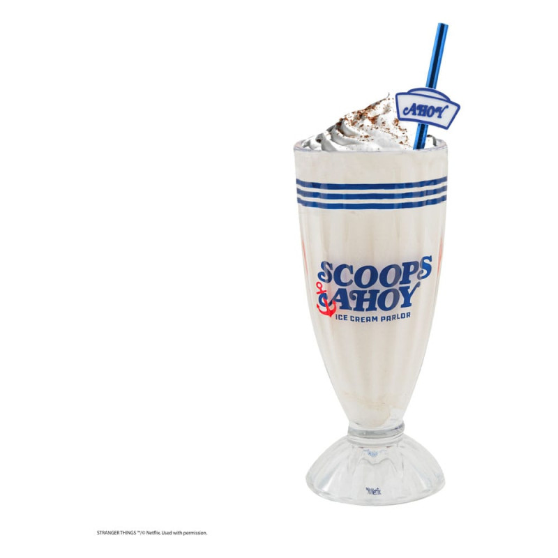 Stranger Things Milkshake Glass Set Scoops Ahoy 4
