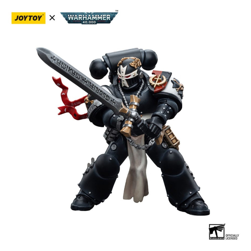 Warhammer 40k Action Figure 1/18 Black Templars Emperor's Champion Bayard's Revenge 12 cm 3