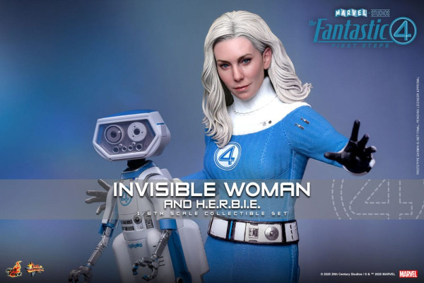 The Fantastic Four: First Steps Movie Masterpiece Action Figure 2-Pack 1/6 Invisible Woman & H.E.R.B 1