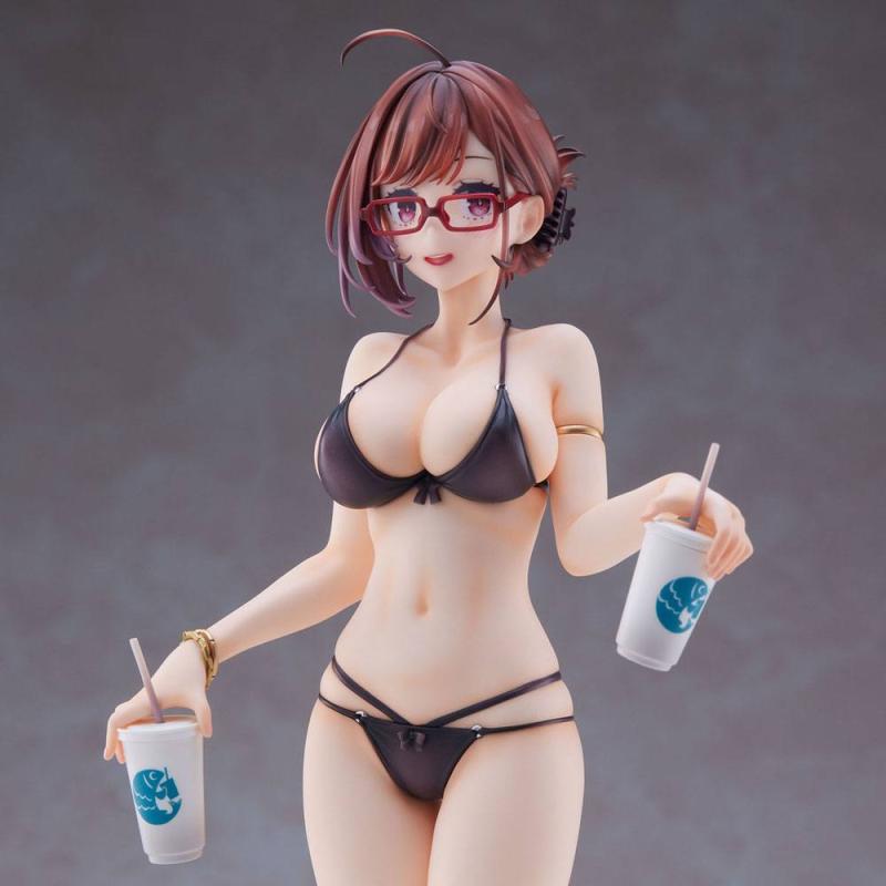 Original Character PVC Statue 92M Illustration Myopia Sister Swimsuit Ver. 26 cm