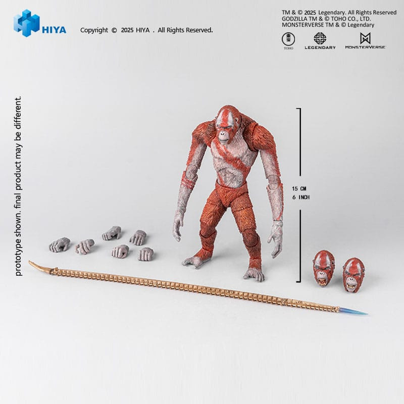 Godzilla x Kong The New Empire Exquisite Basic Action Figure Skar King 15 cm 4
