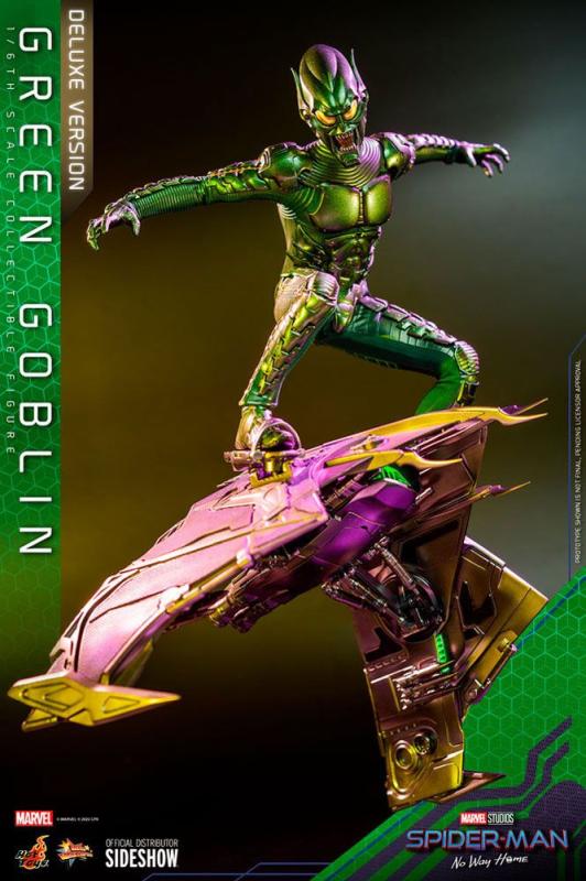 Spider-Man: No Way Home Movie Masterpiece Action Figure 1/6 Green Goblin (Deluxe Version) 30 cm