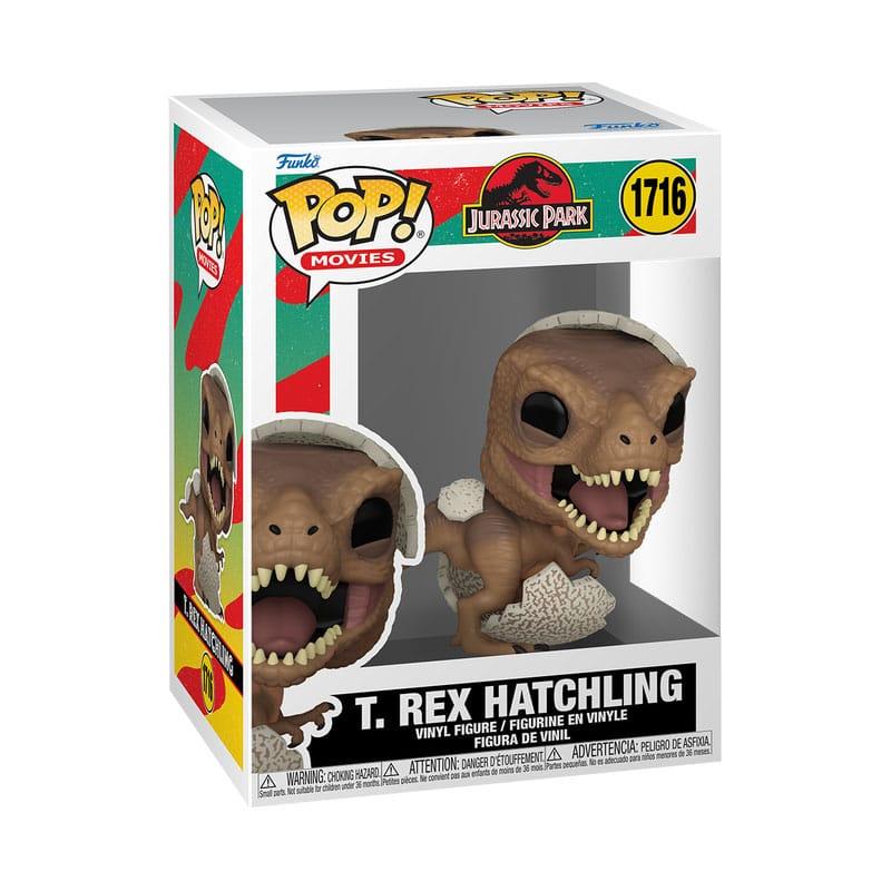 Jurassic Park Hatchling POP! Movies Vinyl Figure Tyrannosaurus Rex 9 cm 1