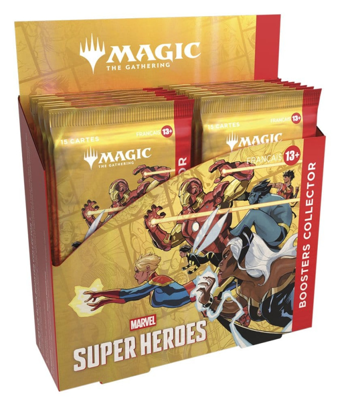 Magic the Gathering Marvel Super Heroes Collector Booster Display (12) french 7